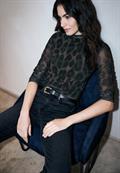 Leo Mesh Shirt black