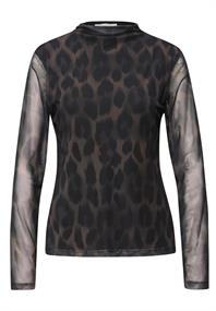 Leo Mesh Shirt black