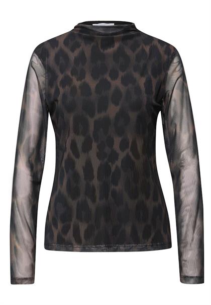 Leo Mesh Shirt black