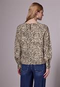 Leo Raglan Bluse creamy brown