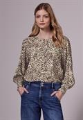 Leo Raglan Bluse creamy brown