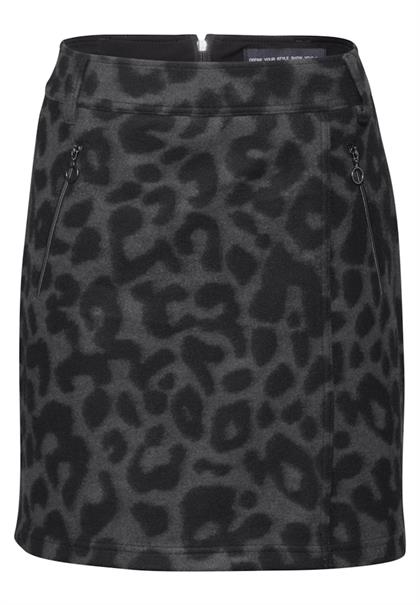 Leo-Rock in Wickel-Optik echo grey