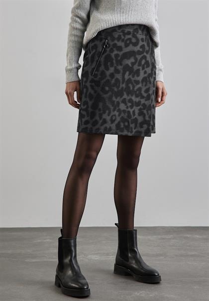 Leo-Rock in Wickel-Optik echo grey