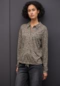 Leo-Shirt im Tunika-Shirt sanded beige