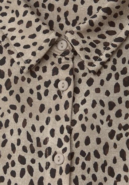 Leo-Shirt im Tunika-Shirt sanded beige