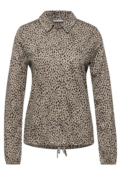 Leo-Shirt mit Hemdkragen sanded beige