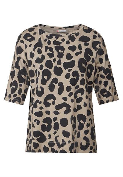 Leo-T-Shirt coastal beige
