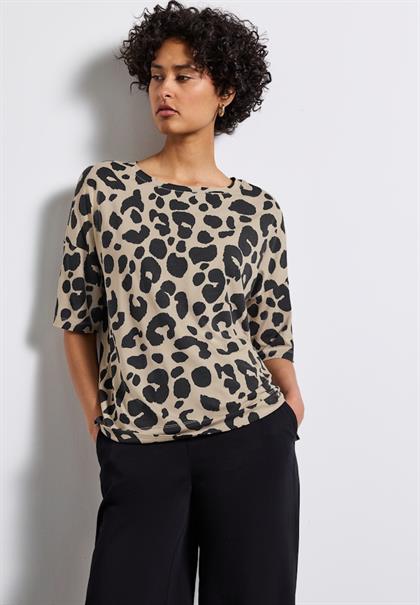 Leo-T-Shirt coastal beige
