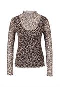 Leoshirt beigeblack