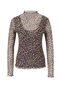 Leoshirt beigeblack