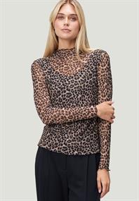 Leoshirt beigeblack