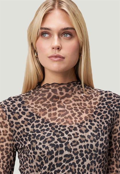Leoshirt beigeblack