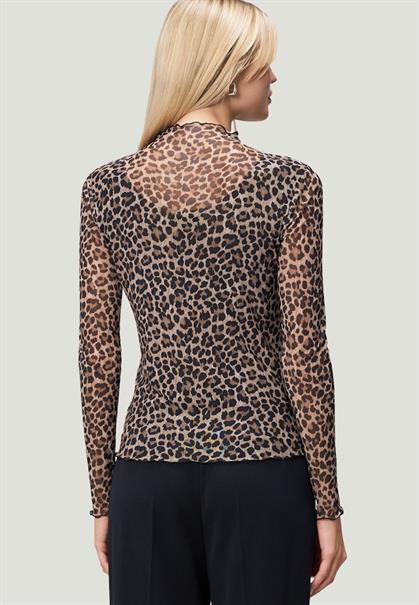 Leoshirt beigeblack