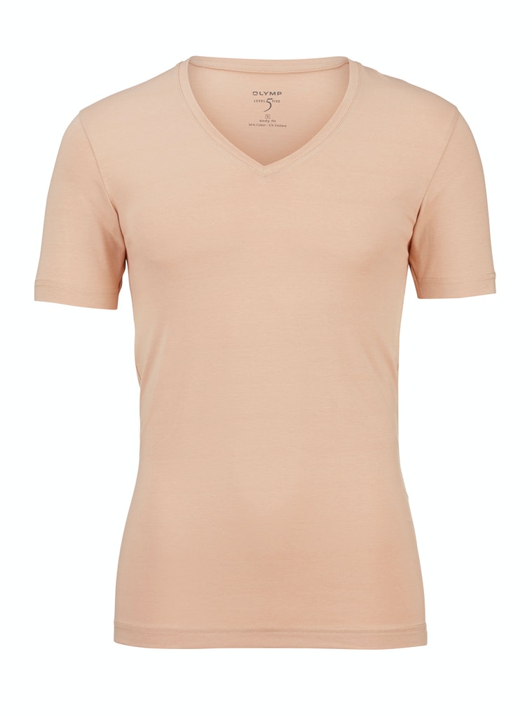 Olymp Herren T-Shirt 080112 Caramel - hemd