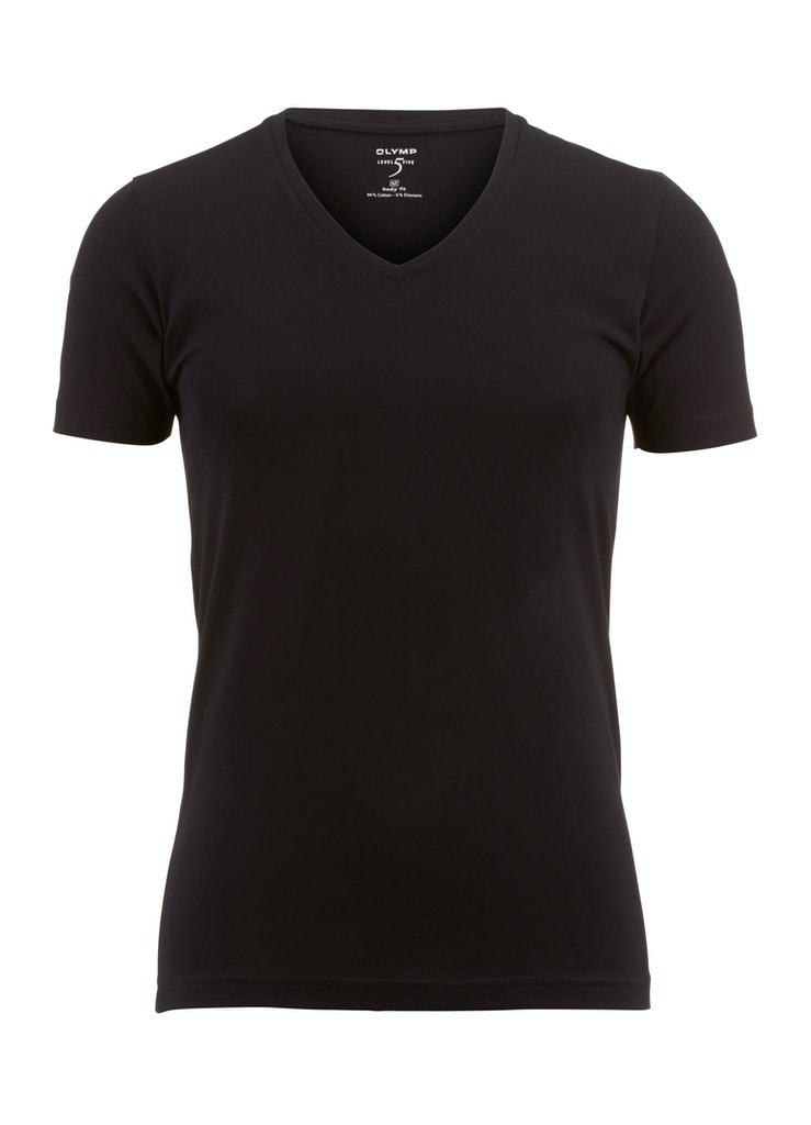 Olymp Herren T-Shirt 080112 Schwarz - hemd