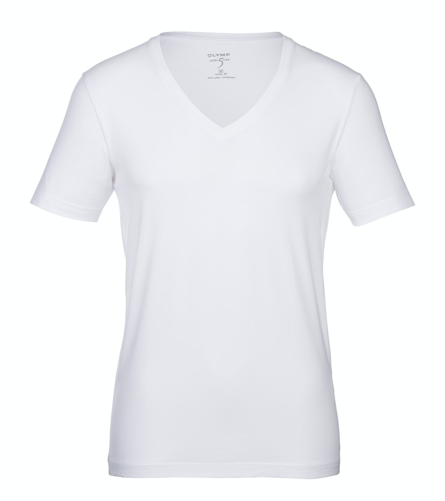 Olymp Herren T-Shirt 080112 Weiß - hemd