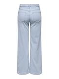 light blue bleached denim