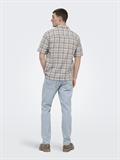 light blue bleached denim