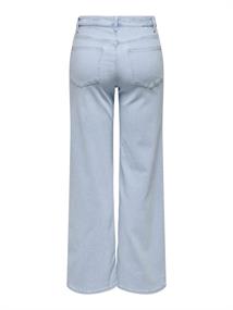 light blue bleached denim