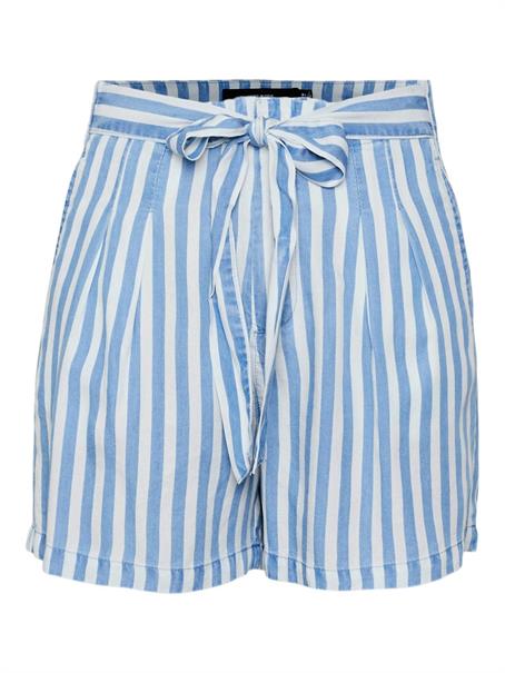 light blue denim-white