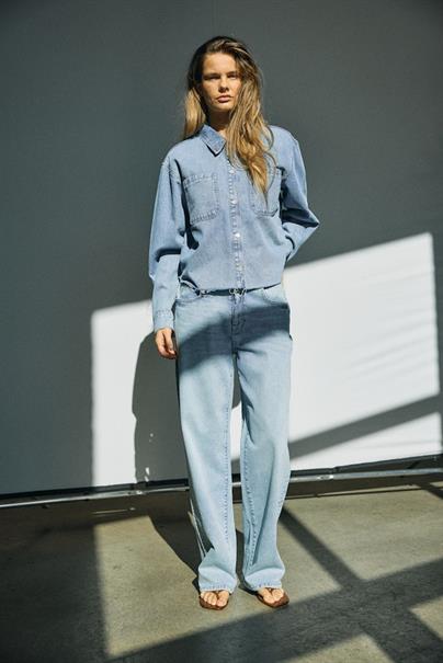 light blue denim