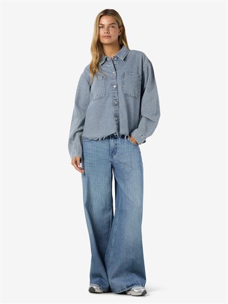 light blue denim