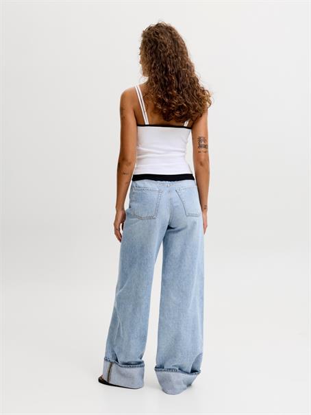 light blue denim
