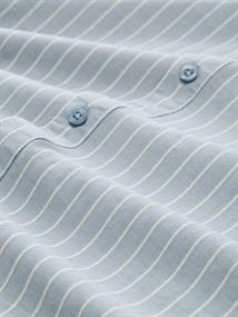 light blue fine stripe