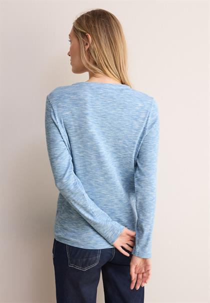 light blue melange