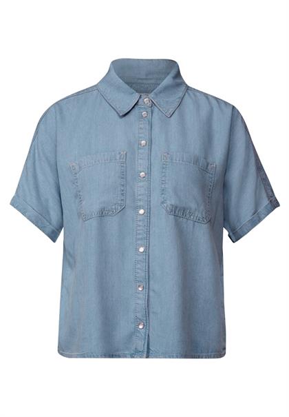 light blue soft wash