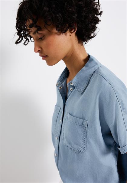 light blue soft wash