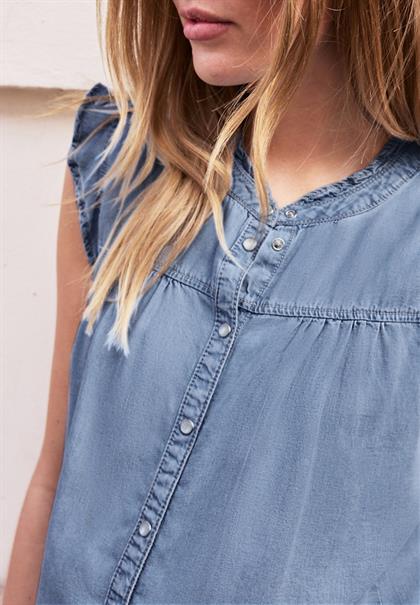 light blue soft wash