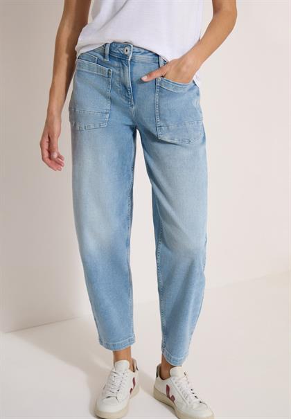 light blue used wash