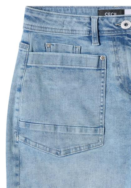 light blue used wash
