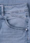 light blue wash