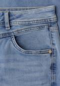 light blue wash