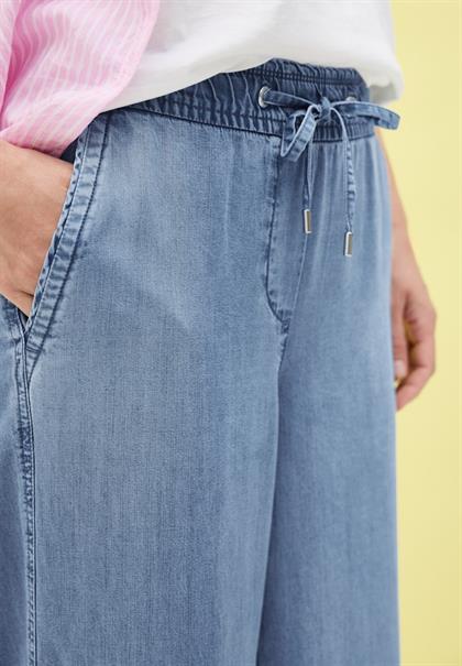 light blue wash