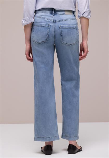 light blue wash
