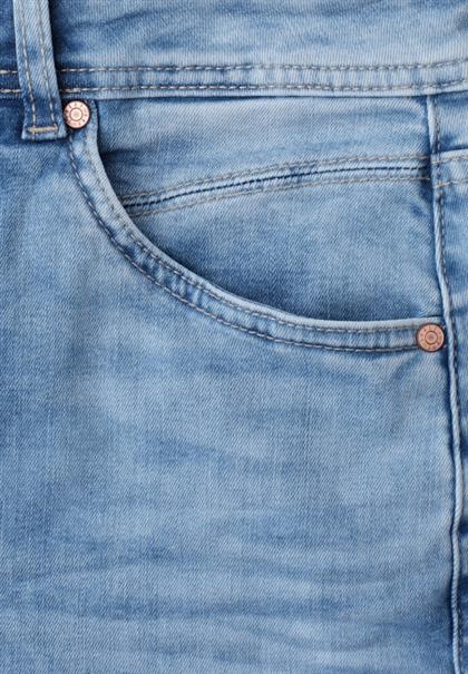 light blue wash
