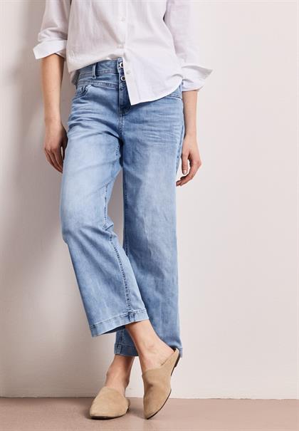 light blue wash