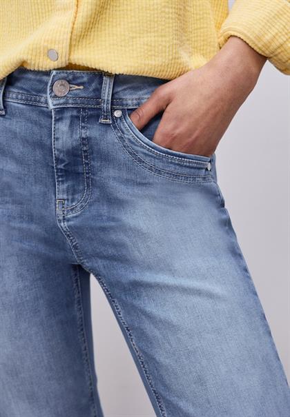 light blue wash