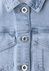 light blue washed
