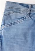 light blue washed