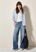 light blue washed