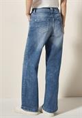 light blue washed