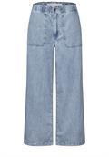 light blue washed
