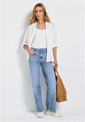 light blue washed