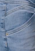 light blue washed