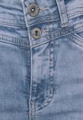 light blue washed