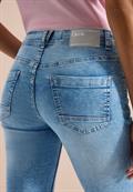 light blue washed